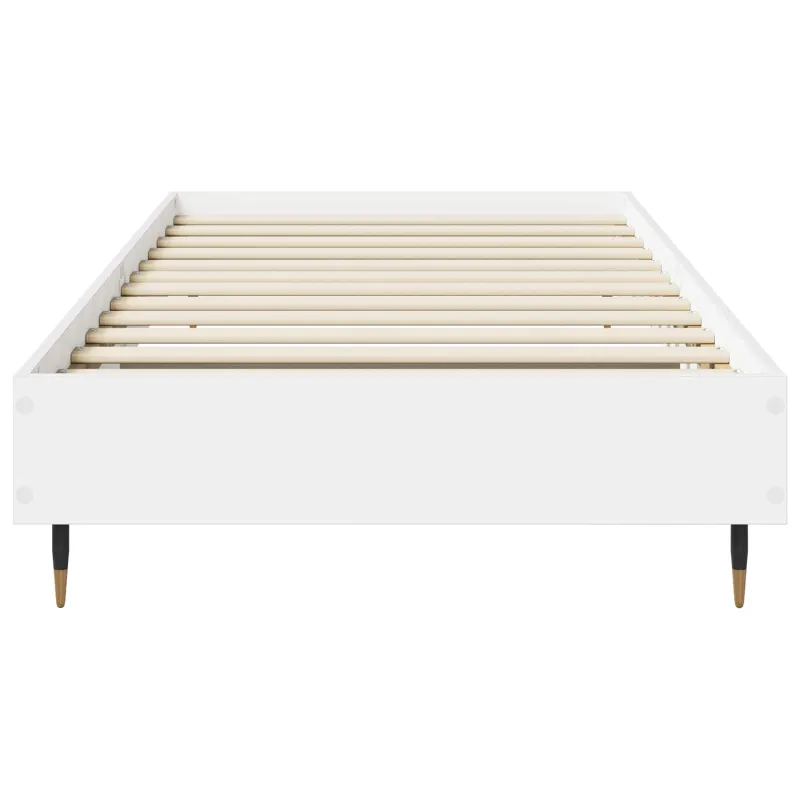 Lovos rėmas Balta 80 x 200 cm Apdirbta mediena