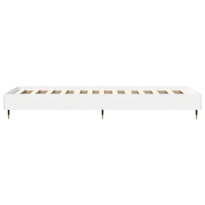 Lovos rėmas Balta 80 x 200 cm Apdirbta mediena