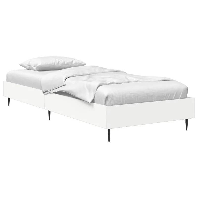 Lovos rėmas Balta 80 x 200 cm Apdirbta mediena