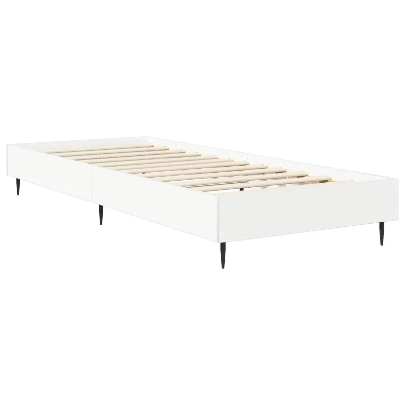 Lovos rėmas Balta 80 x 200 cm Apdirbta mediena