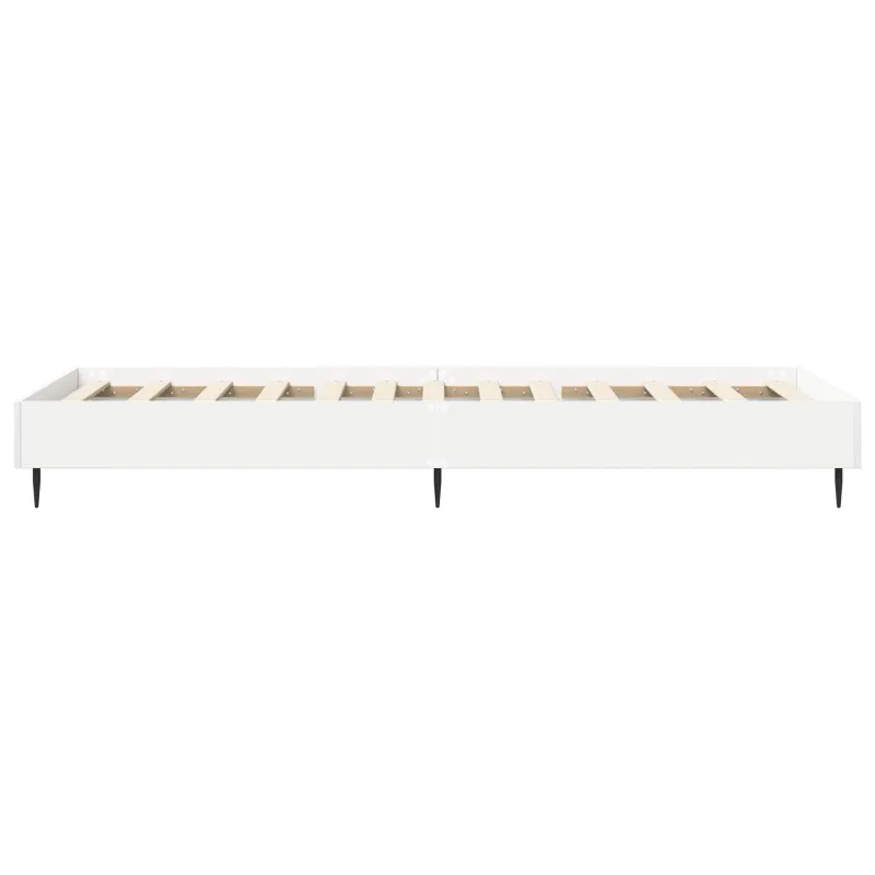 Lovos rėmas Balta 80 x 200 cm Apdirbta mediena