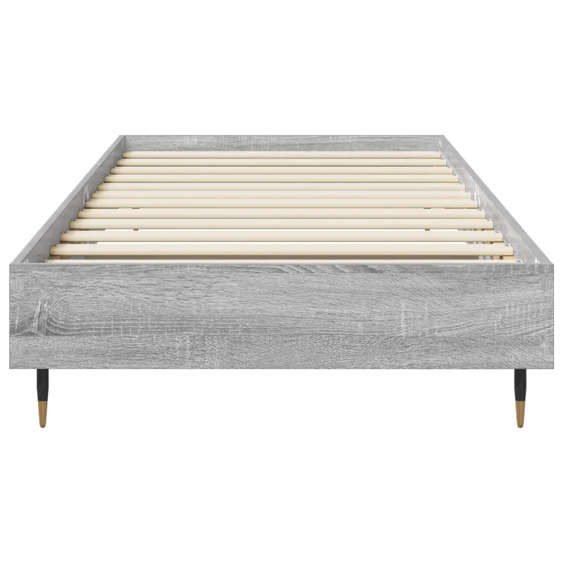 Lovos rėmas Pilka Sonoma 80 x 200 cm Apdirbta mediena