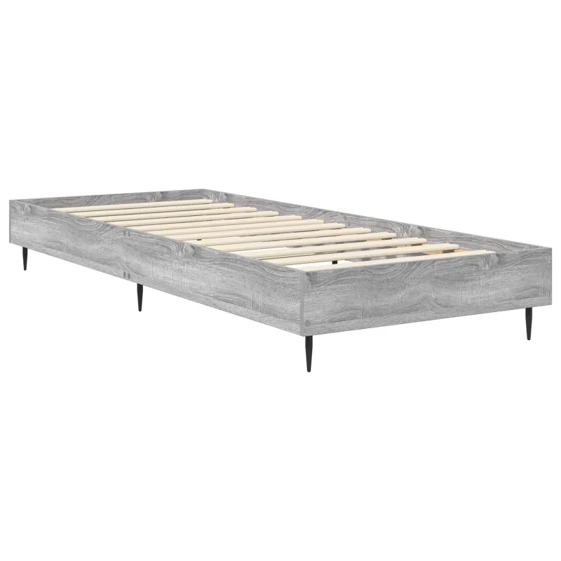 Lovos rėmas Pilka Sonoma 80 x 200 cm Apdirbta mediena