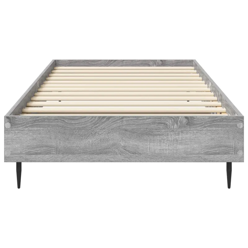Lovos rėmas Pilka Sonoma 80 x 200 cm Apdirbta mediena