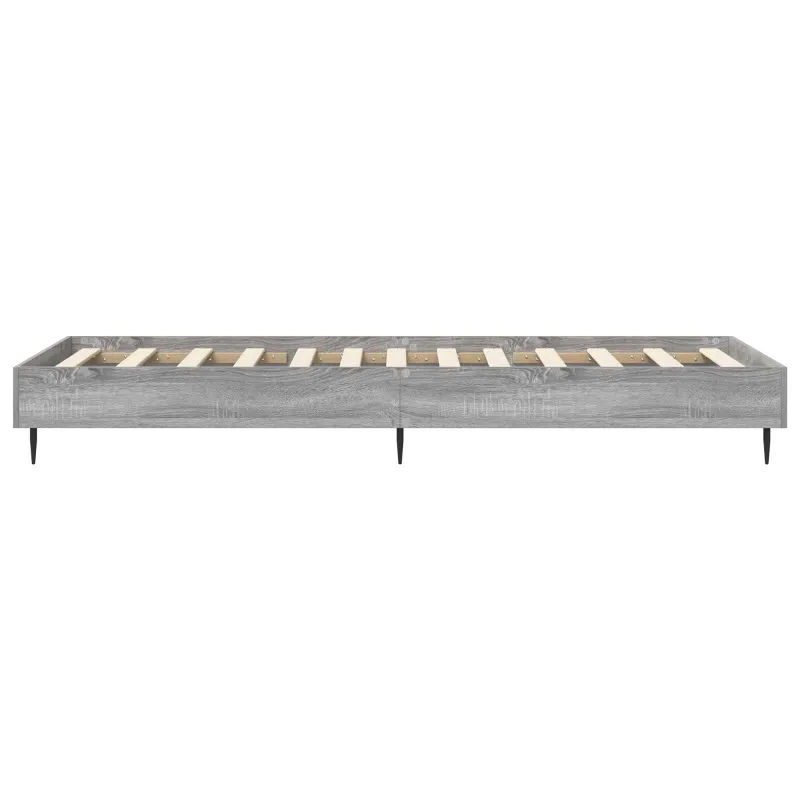 Lovos rėmas Pilka Sonoma 80 x 200 cm Apdirbta mediena