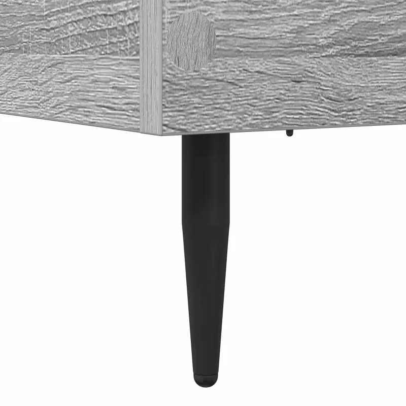 Lovos rėmas Pilka Sonoma 80 x 200 cm Apdirbta mediena