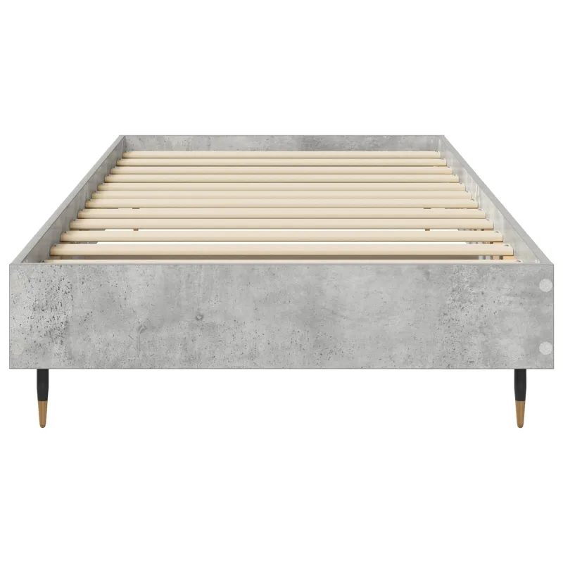 Lovos rėmas Betono pilka 80 x 200 cm Apdirbta mediena