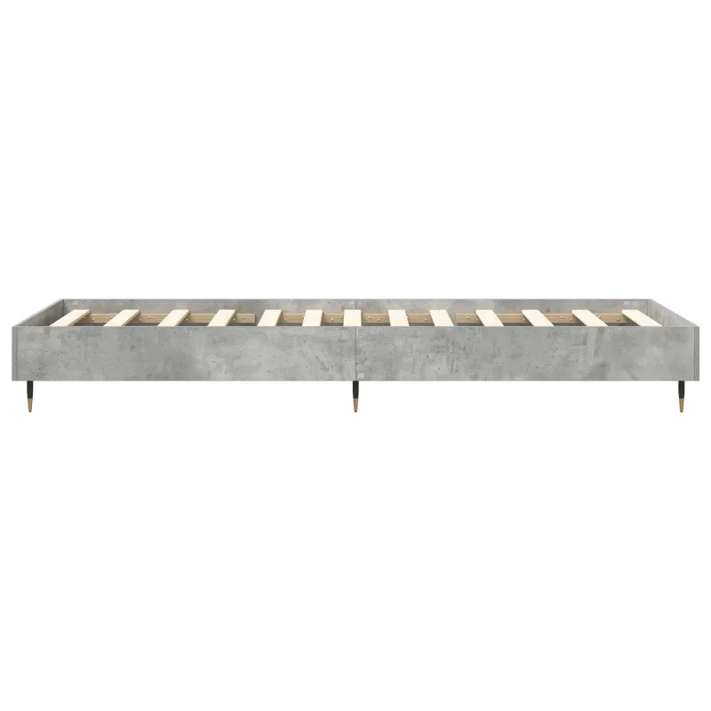 Lovos rėmas Betono pilka 80 x 200 cm Apdirbta mediena
