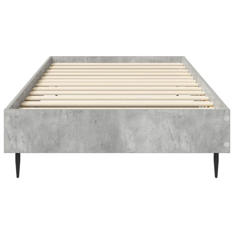 Lovos rėmas Betono pilka 80 x 200 cm Apdirbta mediena