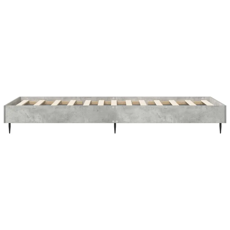Lovos rėmas Betono pilka 80 x 200 cm Apdirbta mediena