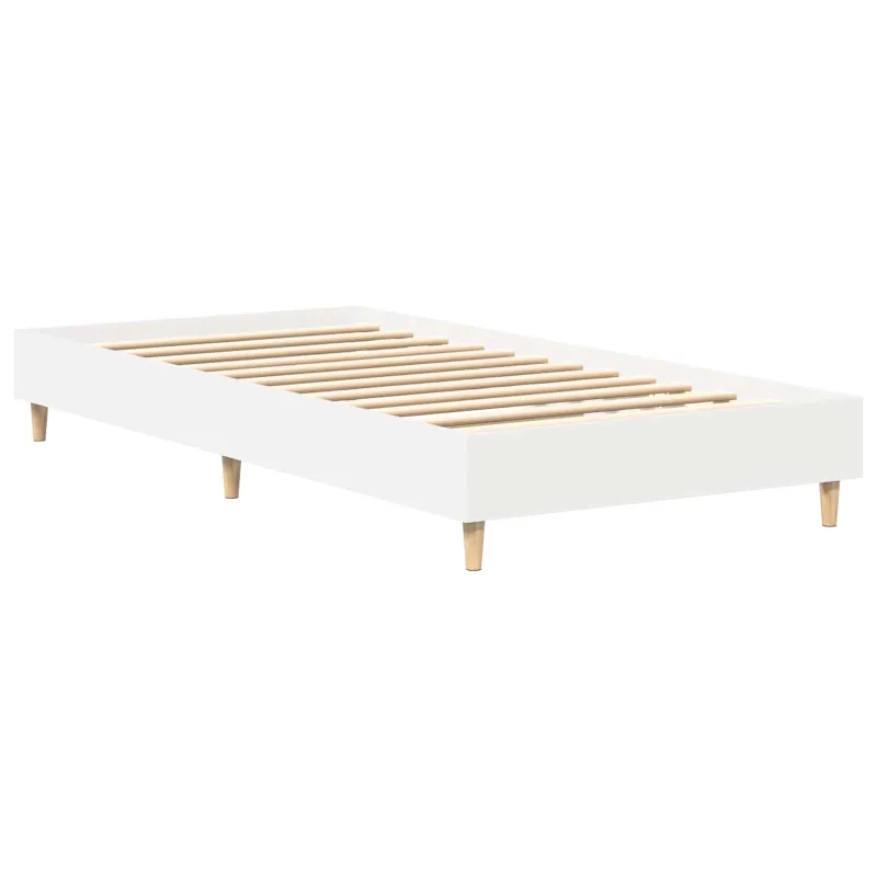 Lovos rėmas Balta 80 x 200 cm Apdirbta mediena