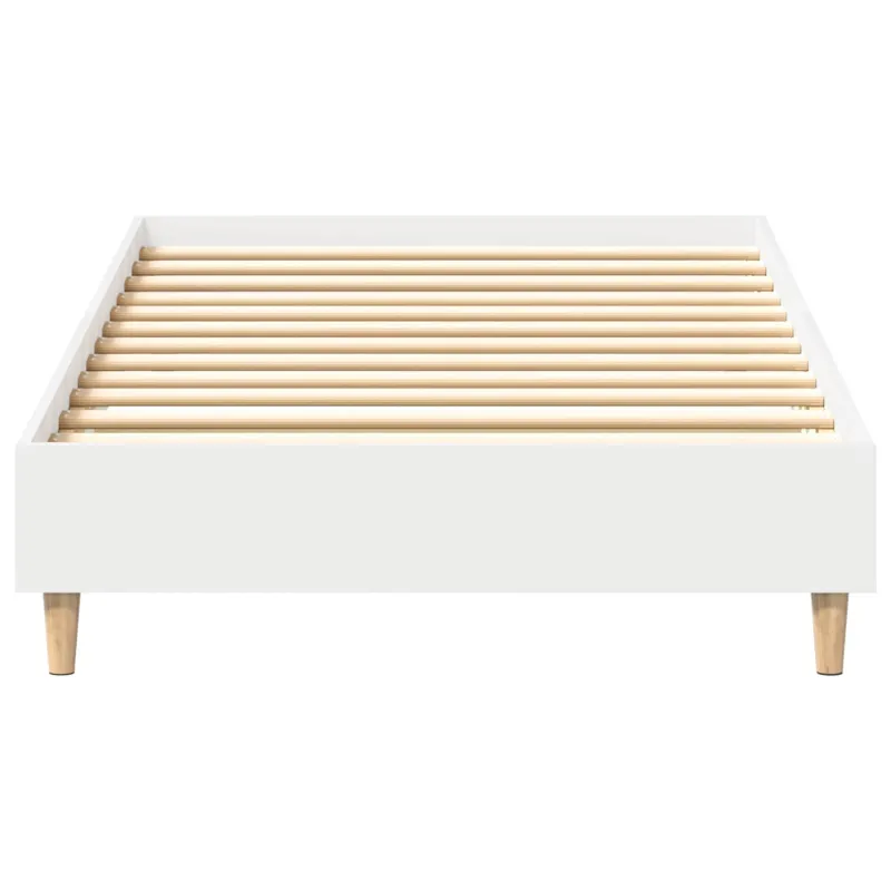 Lovos rėmas Balta 80 x 200 cm Apdirbta mediena