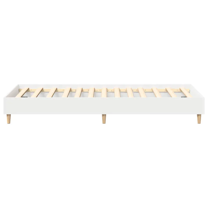 Lovos rėmas Balta 80 x 200 cm Apdirbta mediena