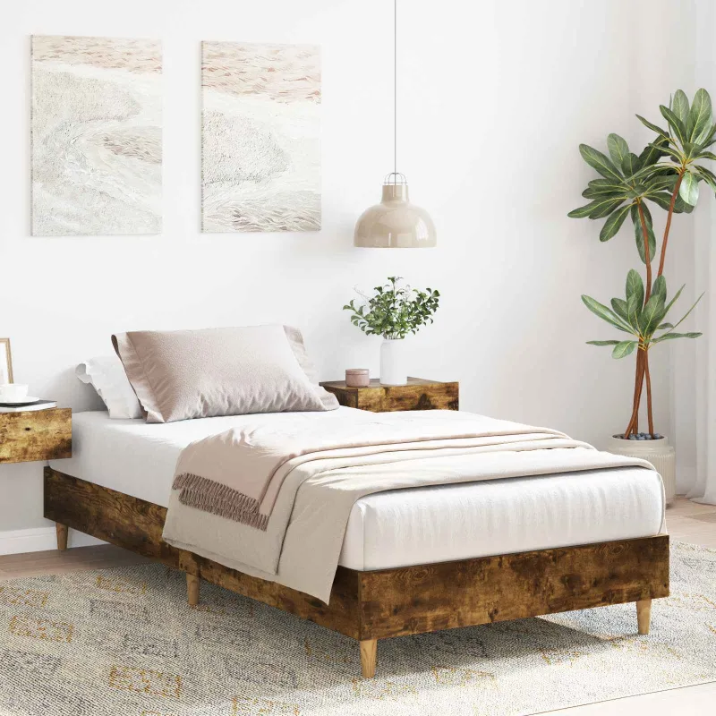 Lovos rėmas Dūminio ąžuolo 80 x 200 cm Apdirbta mediena