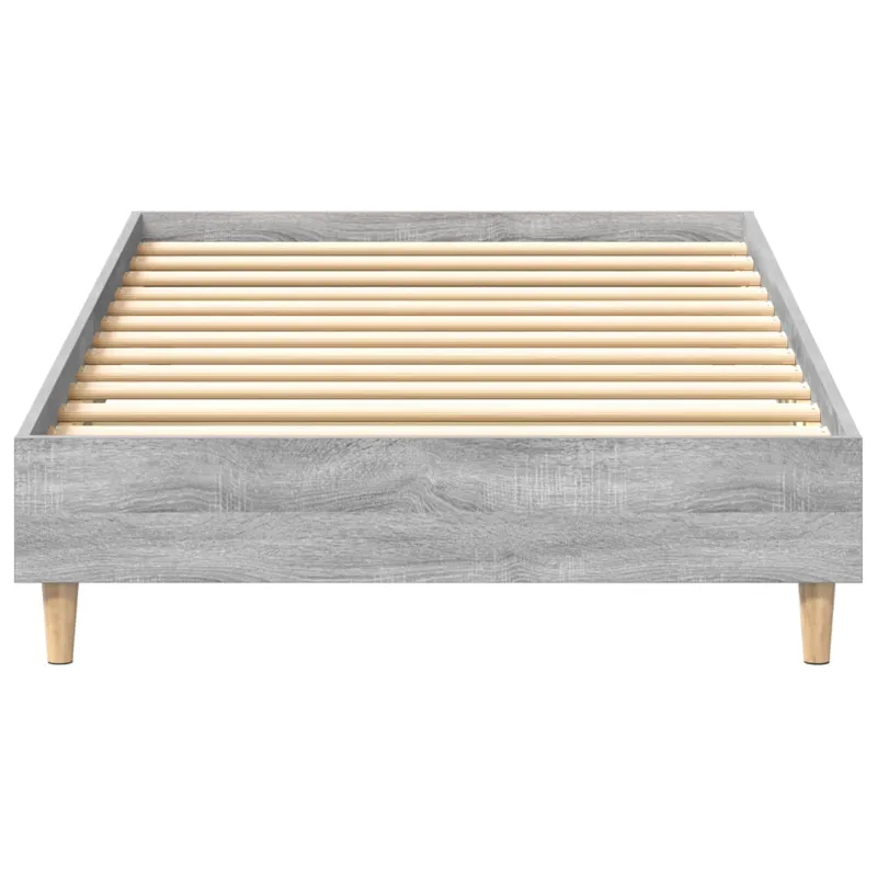 Lovos rėmas Pilka Sonoma 80 x 200 cm Apdirbta mediena