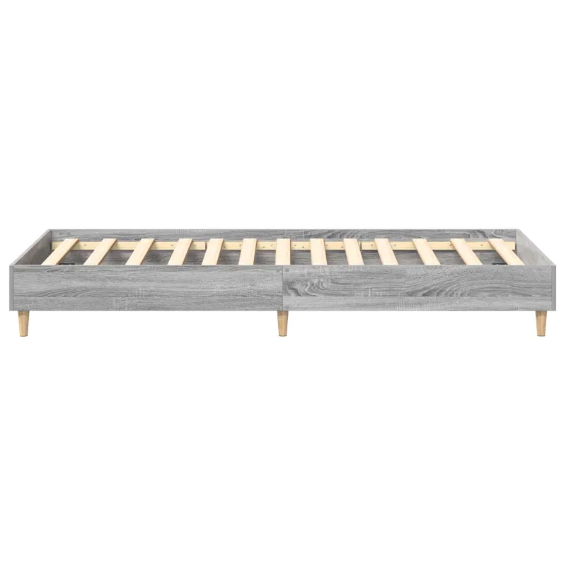 Lovos rėmas Pilka Sonoma 80 x 200 cm Apdirbta mediena