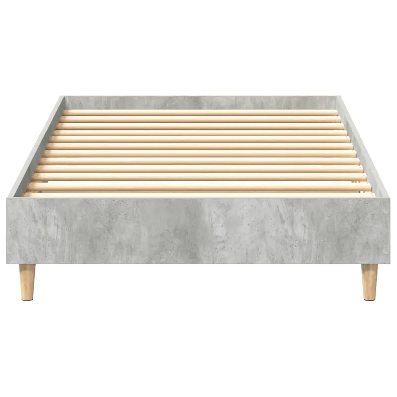 Lovos rėmas Betono pilka 80 x 200 cm Apdirbta mediena