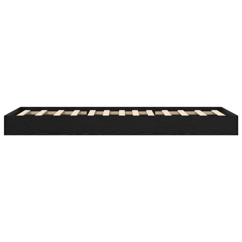 Grindų lovos rėmas Juodojo ąžuolo 80 x 200 cm Apdirbta mediena