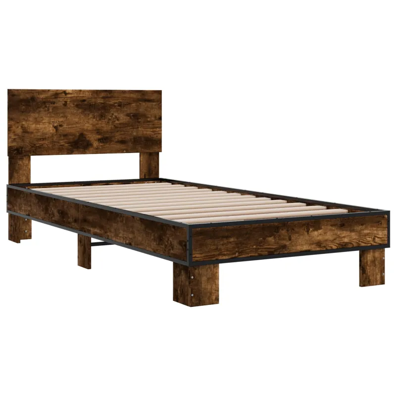 Lovos Rėmas su Galvūgaliu Dūminio ąžuolo 80 x 200 cm