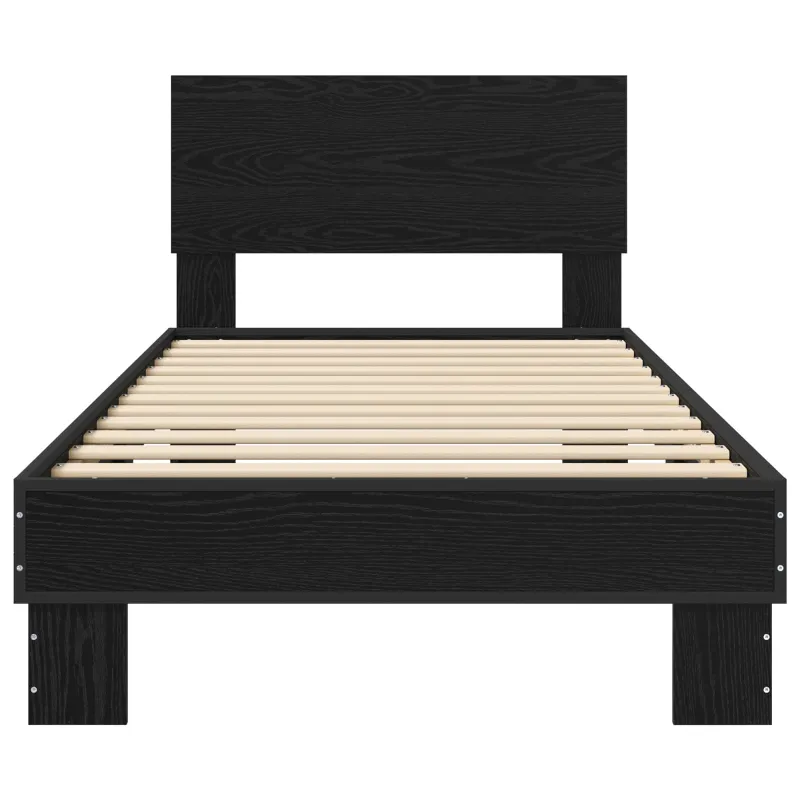 Lovos Rėmas su Galvūgaliu Juodojo ąžuolo 80 x 200 cm