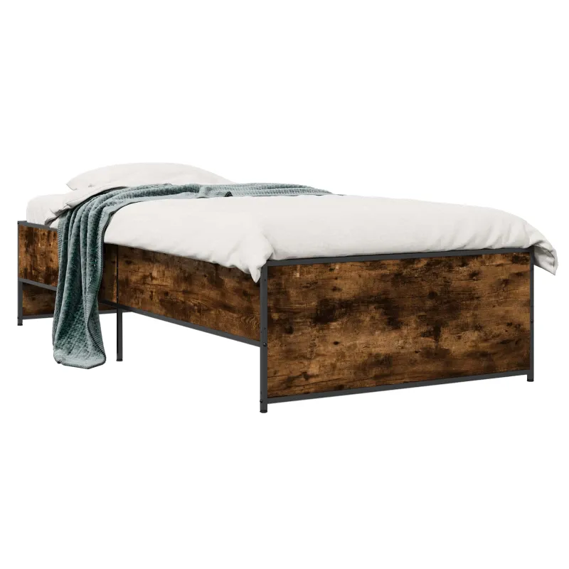 Lovos rėmas Dūminio ąžuolo 80 x 200 cm Apdirbta mediena
