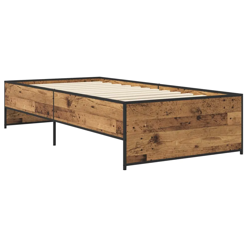 Lovos rėmas Sendintos medienos 80 x 200 cm Apdirbta mediena