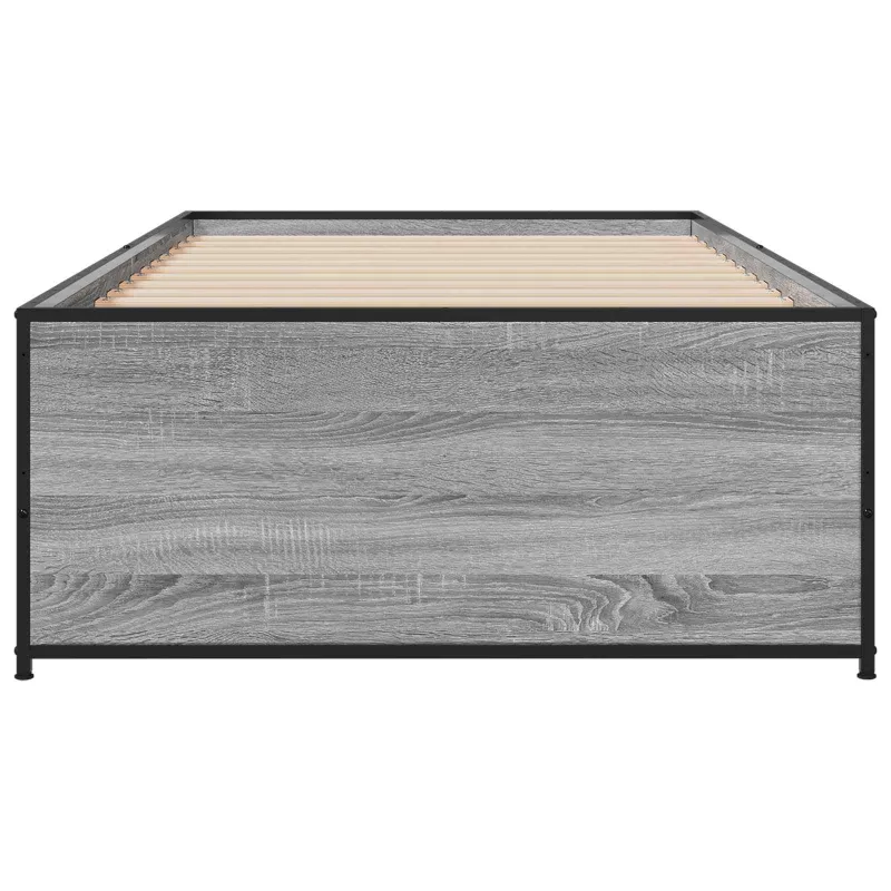 Lovos rėmas Pilka Sonoma 80 x 200 cm Apdirbta mediena