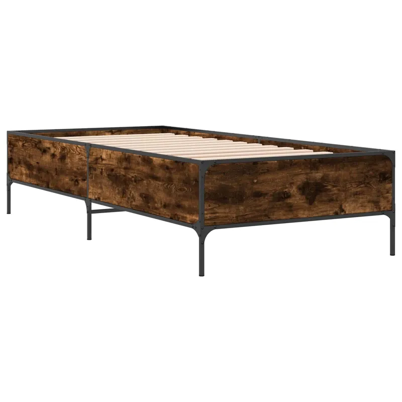 Lovos rėmas Dūminis ąžuolas 80 x 200 cm Apdirbta mediena