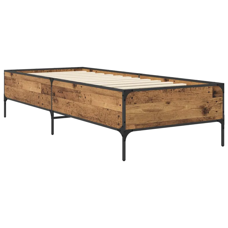 Lovos rėmas Sendintos medienos 80 x 200 cm Apdirbta mediena