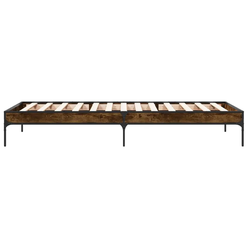 Lovos rėmas Dūminis ąžuolas 80 x 200 cm Apdirbta mediena