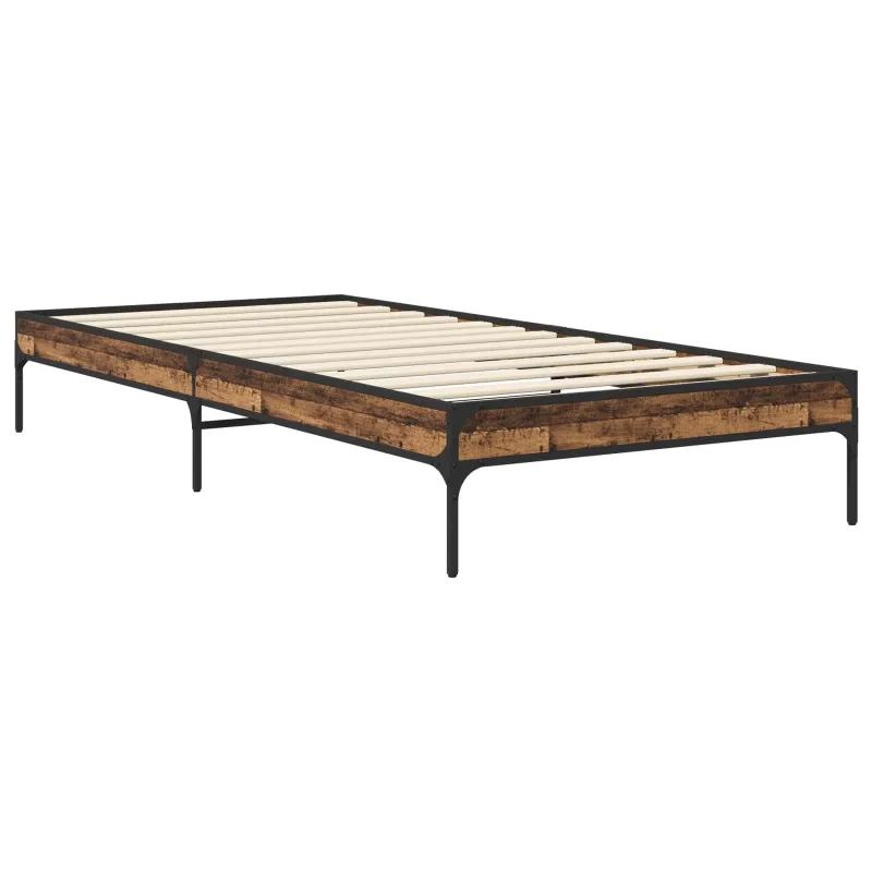 Lovos rėmas Sendintos medienos 80 x 200 cm Apdirbta mediena
