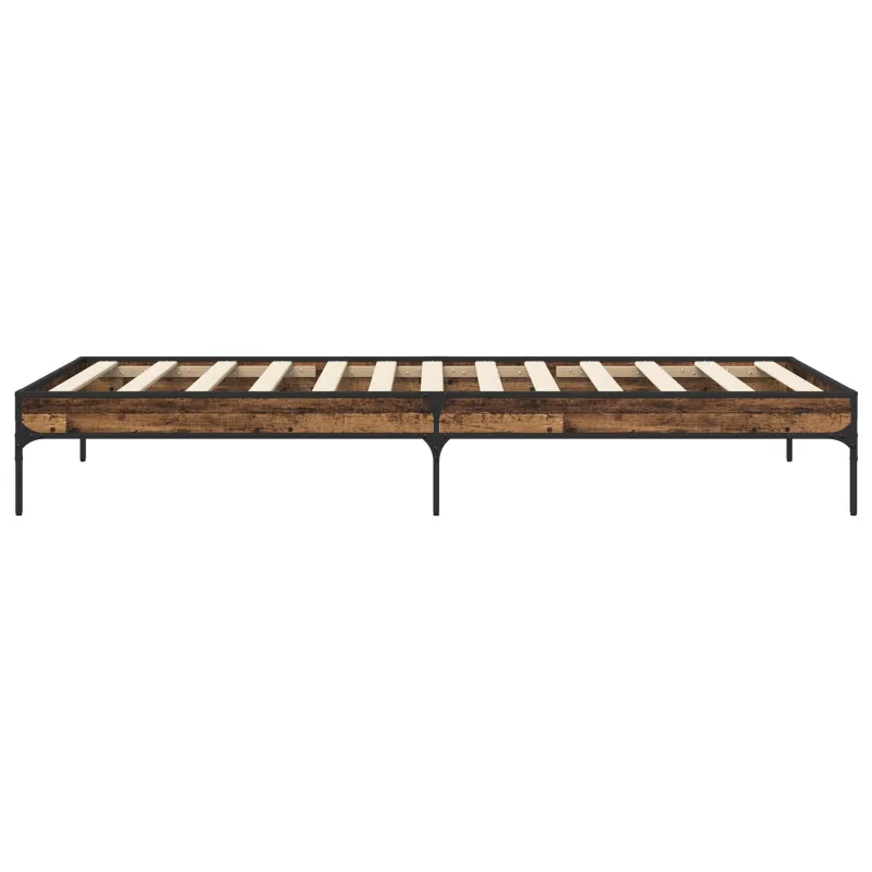 Lovos rėmas Sendintos medienos 80 x 200 cm Apdirbta mediena