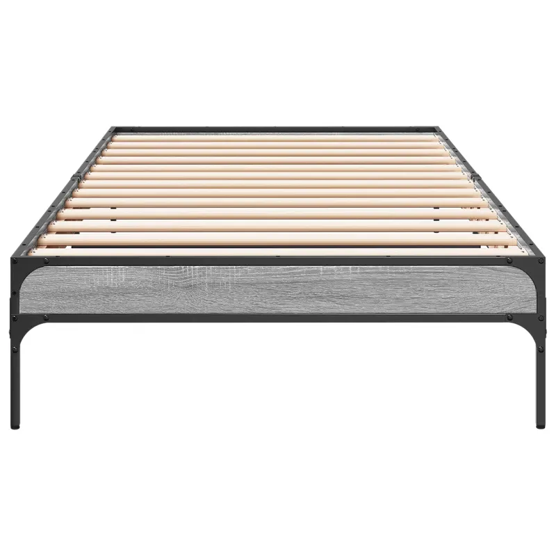 Lovos rėmas Pilka Sonoma 80 x 200 cm Apdirbta mediena