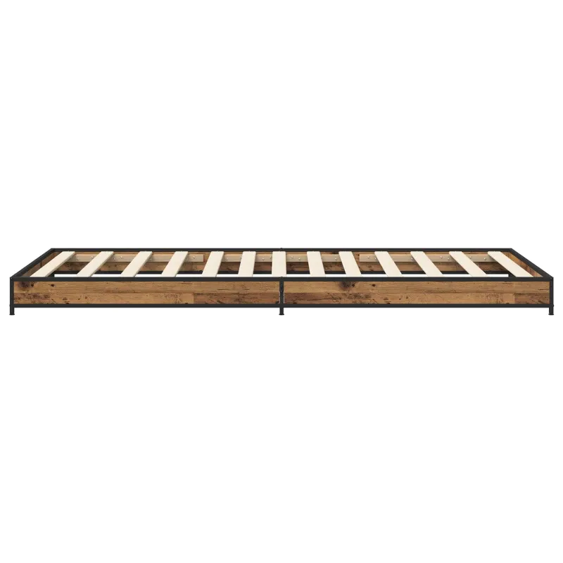 Lovos rėmas Sendintos medienos 80 x 200 cm Apdirbta mediena