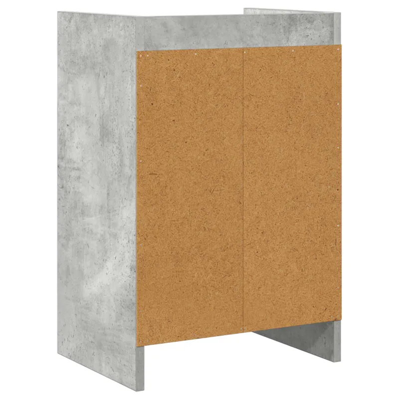 Naktiniai staliukai Betono pilka 40 x 30 x 60 cm