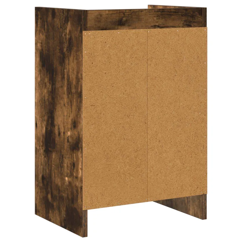 Naktiniai staliukai 2 pcs Dūminio ąžuolo 40 x 30 x 60 cm