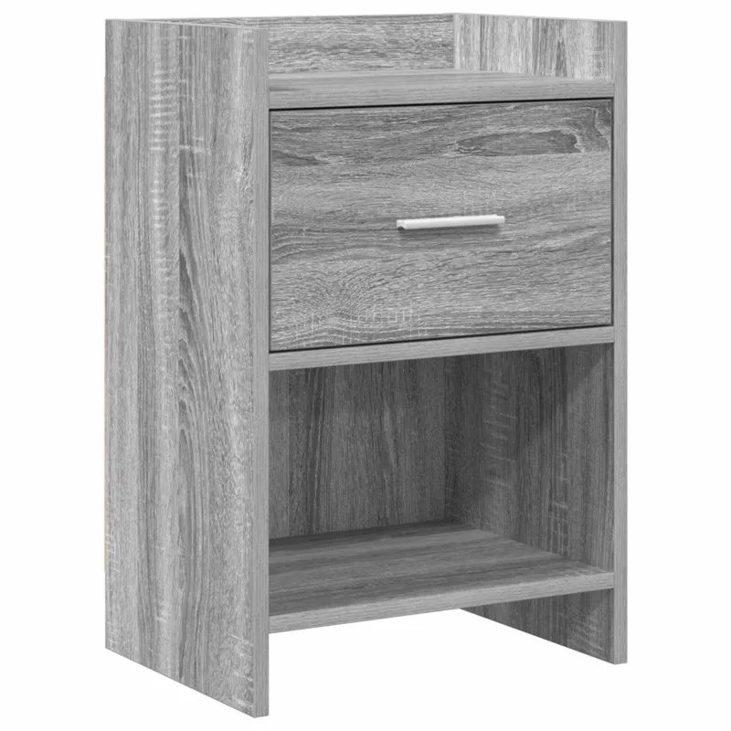 Naktiniai staliukai Pilka Sonoma 40 x 30 x 60 cm