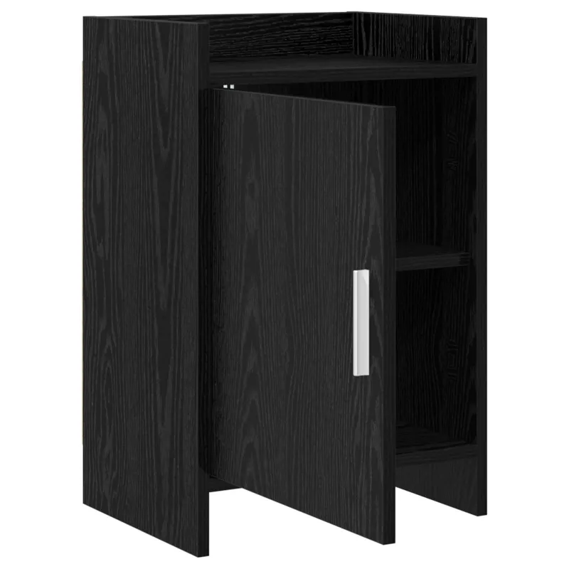 Naktiniai staliukai 2 pcs Juodojo ąžuolo 40 x 30 x 60 cm