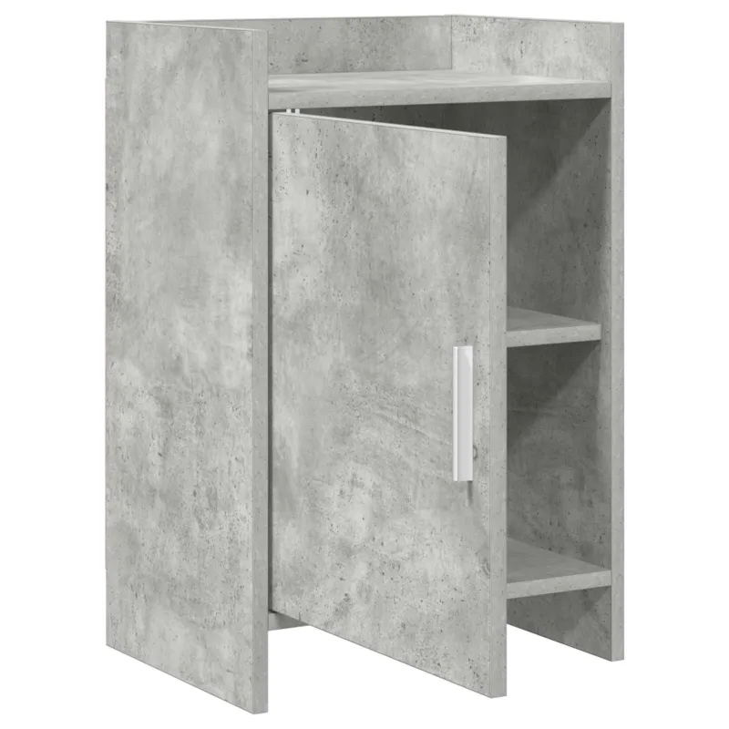 Naktiniai staliukai 2 pcs Betono pilka 40 x 30 x 60 cm