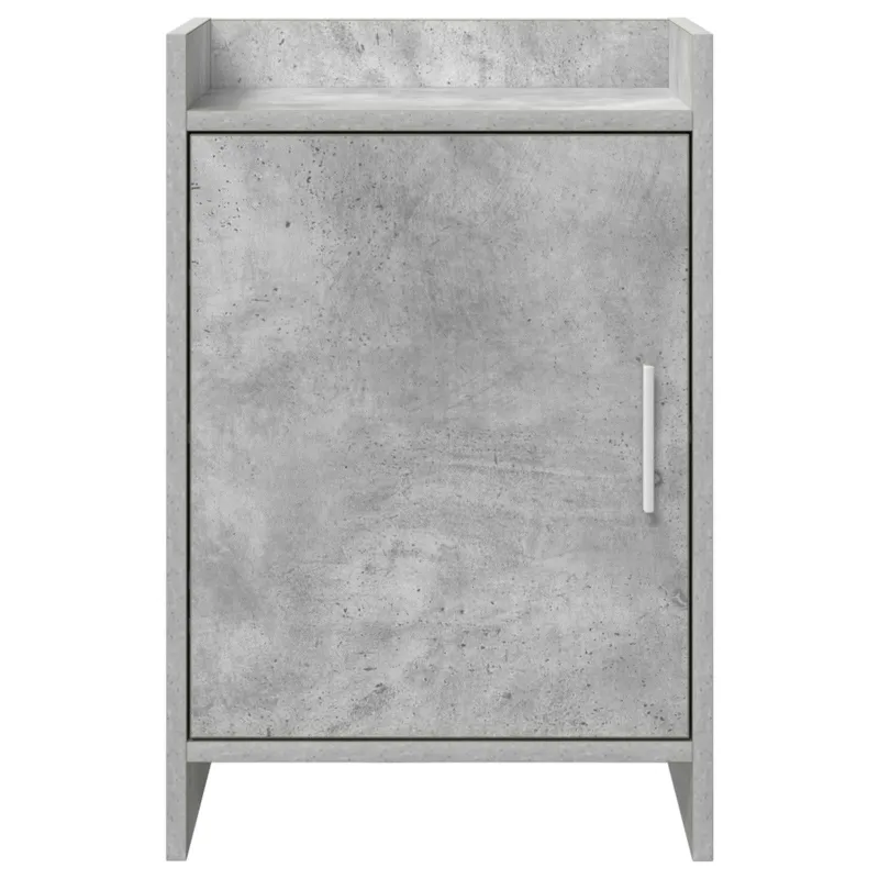 Naktiniai staliukai 2 pcs Betono pilka 40 x 30 x 60 cm