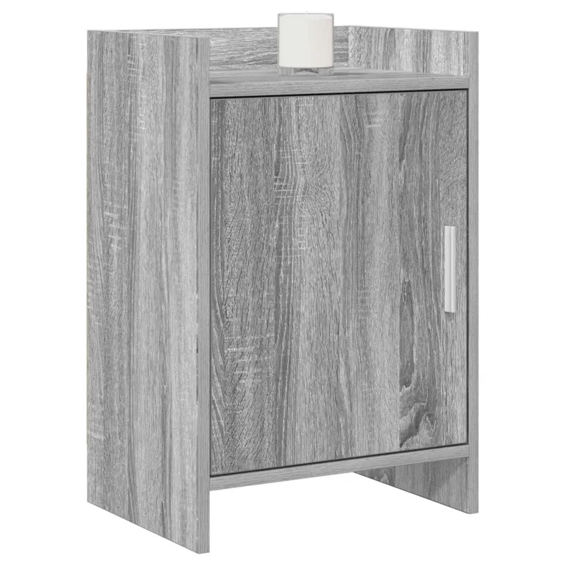 Naktiniai staliukai 2 pcs Pilka Sonoma 40 x 30 x 60 cm
