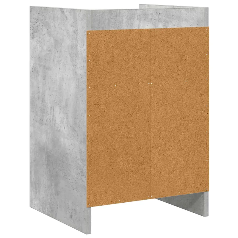 Naktiniai staliukai Betono pilka 40 x 36 x 60 cm