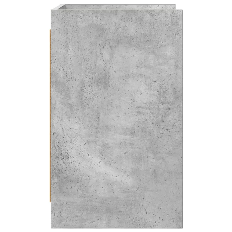 Naktiniai staliukai 2 pcs Betono pilka 40 x 36 x 60 cm
