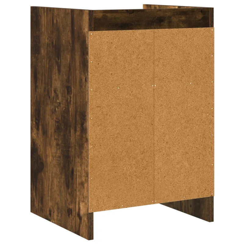 Naktiniai staliukai 2 pcs Dūminio ąžuolo 40 x 36 x 60 cm
