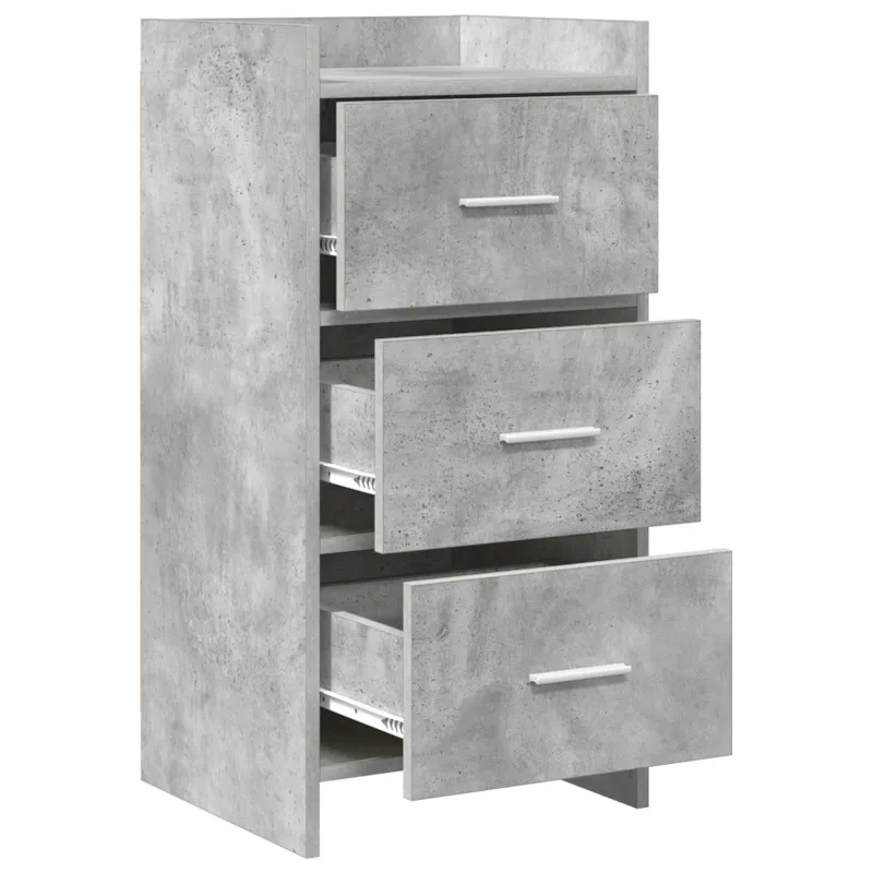 Kabalas Betono pilka 40 x 36 x 80 cm Apdirbta mediena