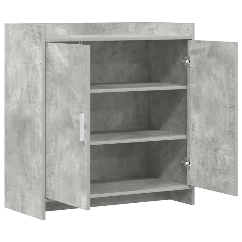 Kabalas Betono pilka 72 x 36 x 80 cm Apdirbta mediena