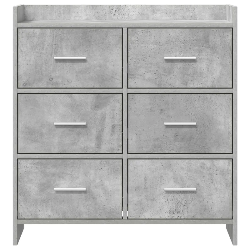 Kabalas Betono pilka 75 x 33 x 80 cm Apdirbta mediena