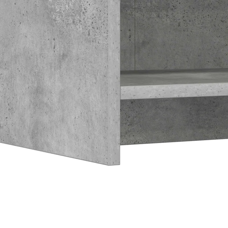 Kabalas Betono pilka 75 x 36 x 80 cm Apdirbta mediena