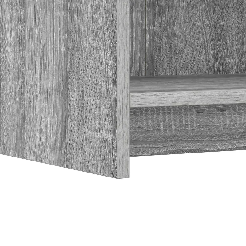 Kabalas Pilka Sonoma 75 x 36 x 80 cm Apdirbta mediena