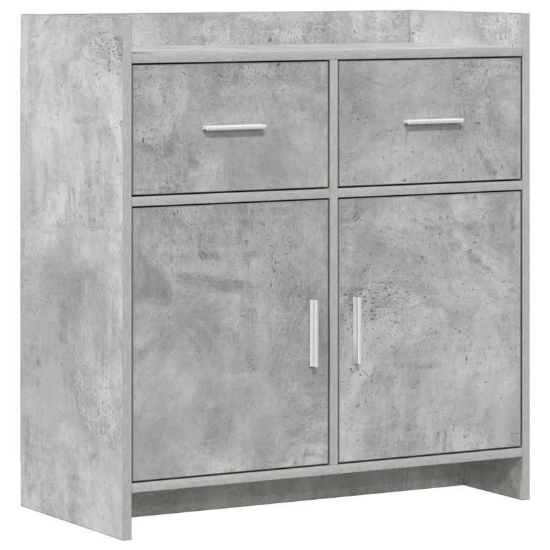 Kabalas Betono pilka 75 x 36 x 80 cm Apdirbta mediena